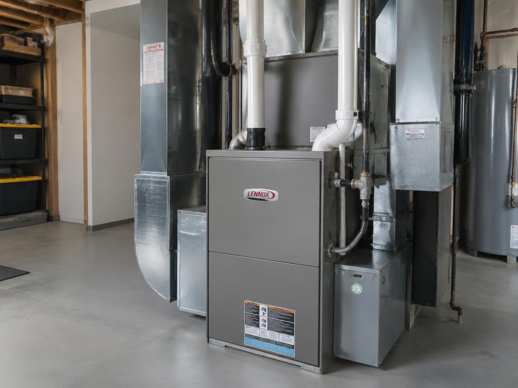 Système de chauffage à air pulsé en sous-sol